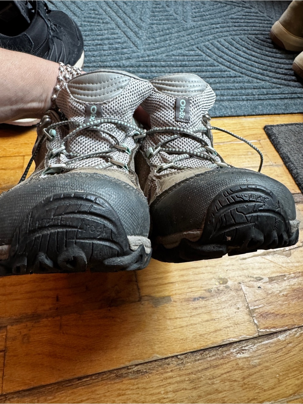 Oboz Women's Sapphire Low B-Dry Hiking Shoes, Waterproof, 9.5